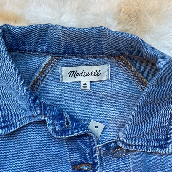 Oversized Jean Jacket Size XS - Picture 6 of 8